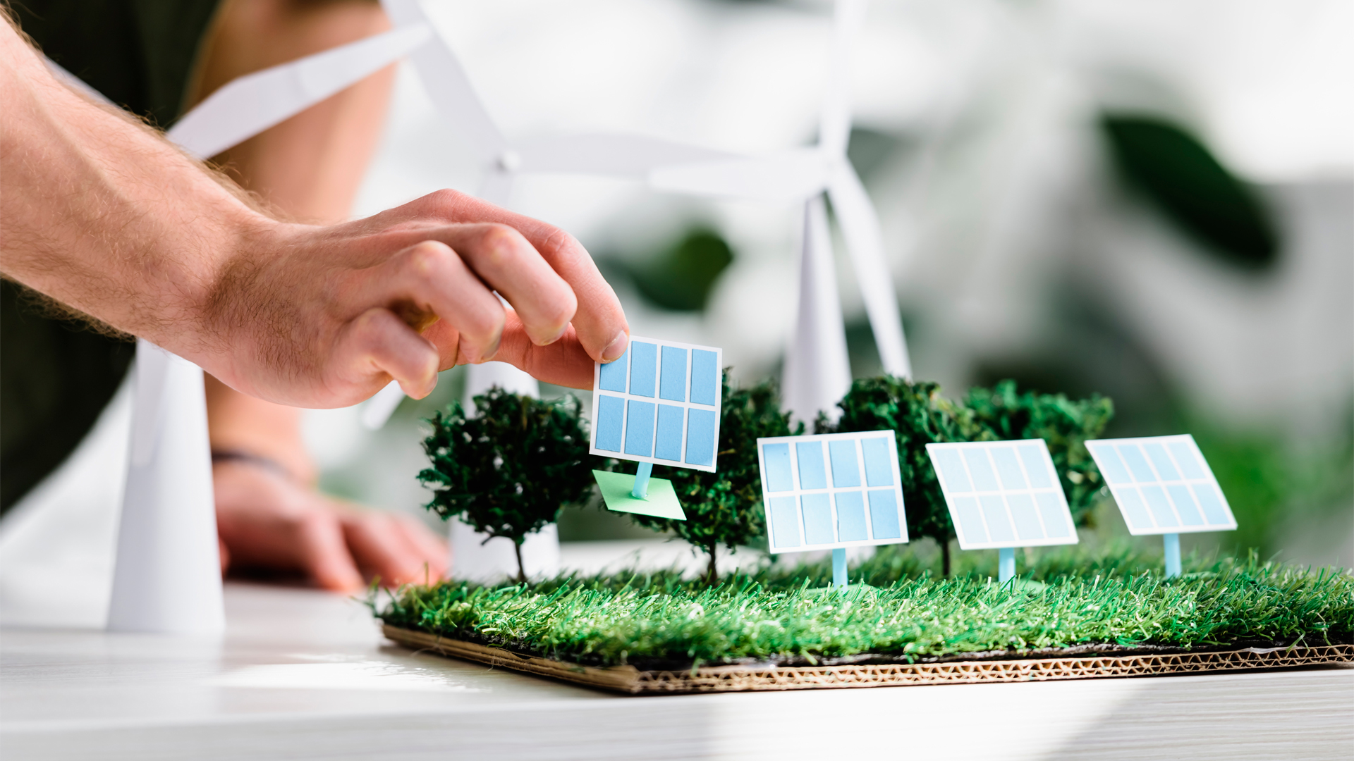 Maqueta de Energía Solar y Climatización